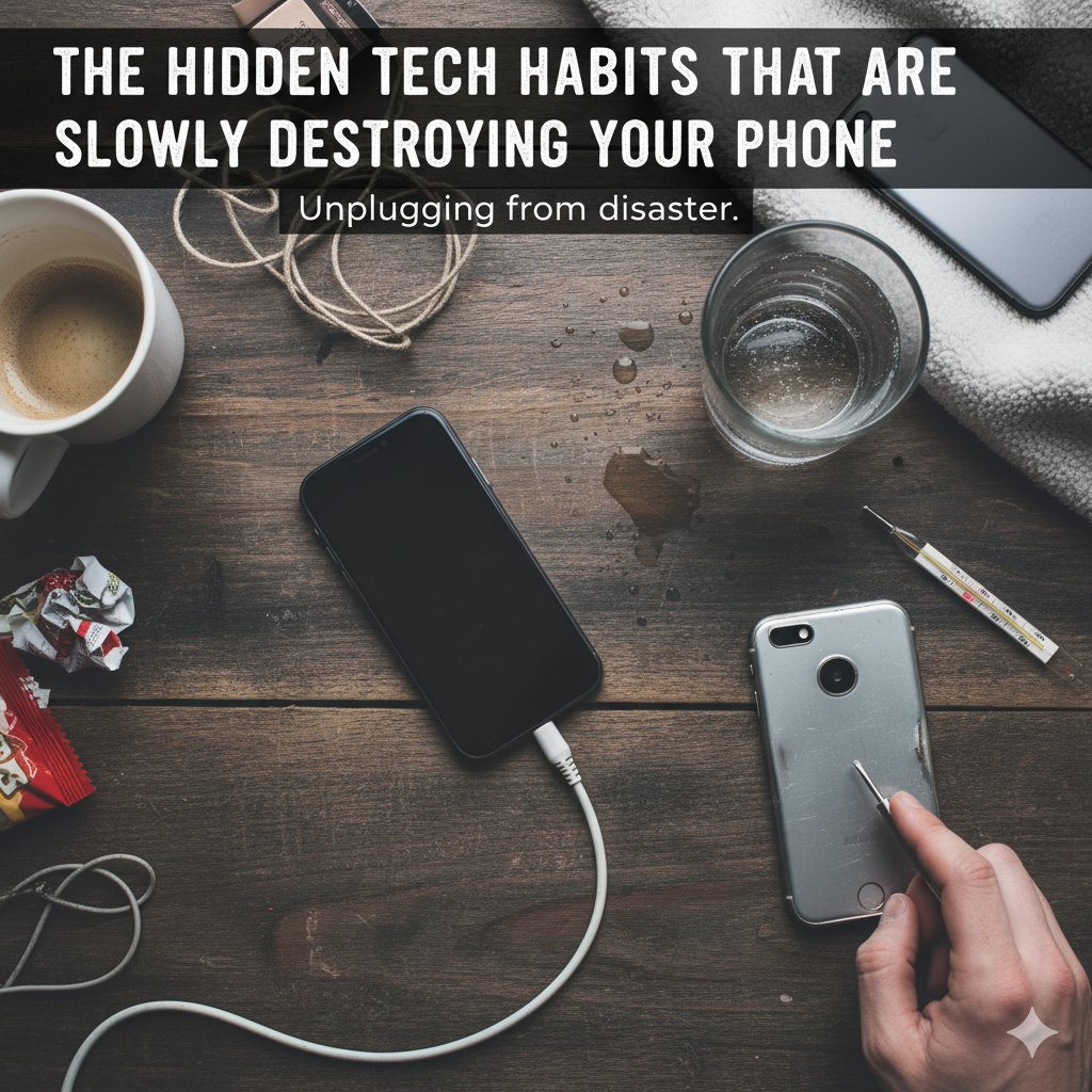 The Hidden Tech Habits That Are Slowly Destroying Your Phone